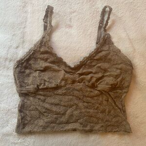 Aerie Beige Lace Camisole